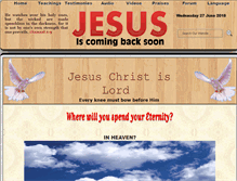 Tablet Screenshot of jesus-is-coming-soon.org